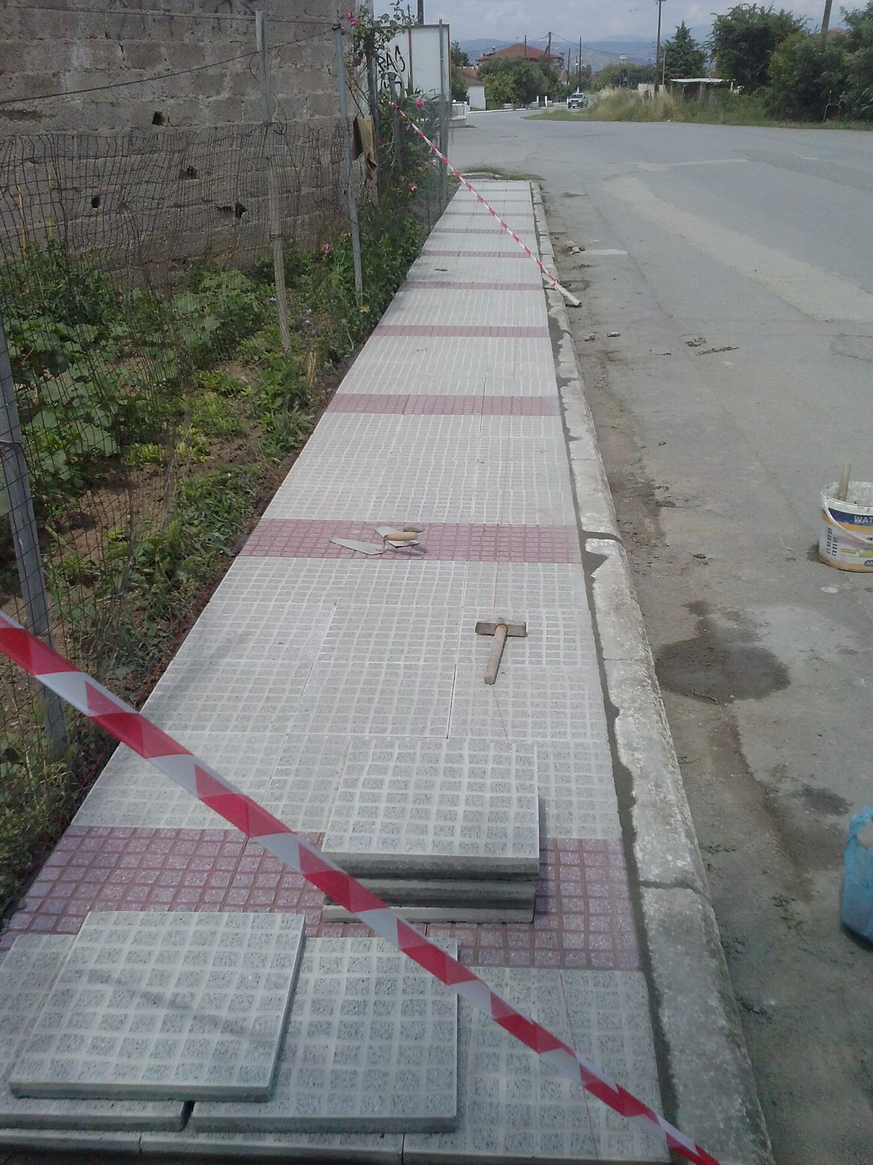 Ανακατασκευές πεζοδρομίων στο Αρσένι, Αρσένι Πέλλας – φωτογραφία 1